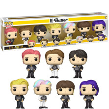 Blister 7 figuras POP BTS Butter Exclusive